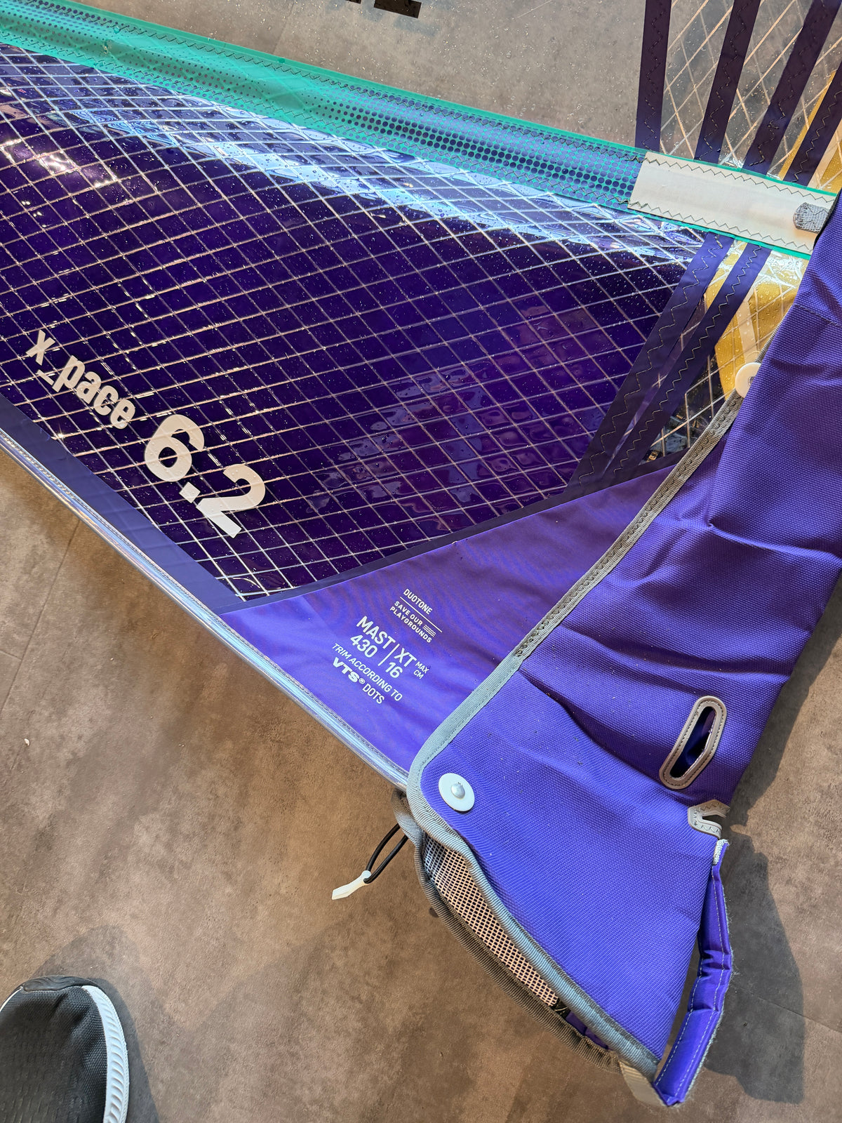 Used Duotone X_Pace - 6.2 Freeride / Freerace Windsurf Sail