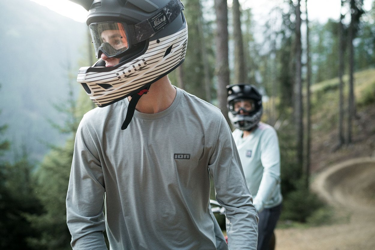ION Men MTB Jersey S_Logo DR Longsleeve 2024