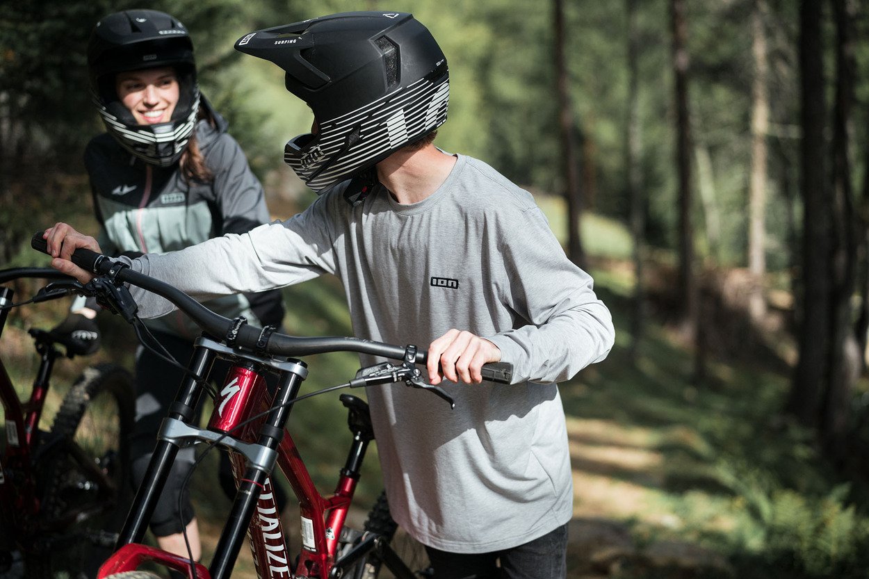 ION Men MTB Jersey S_Logo DR Longsleeve 2024