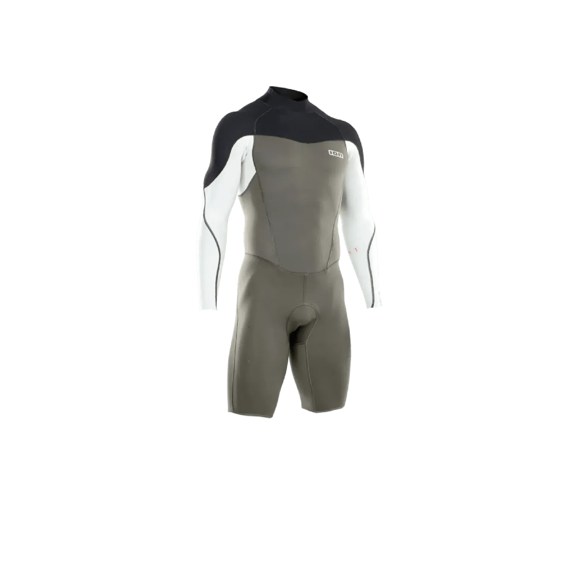 ION Men Wetsuit Element 2/2 Shorty Longsleeve Back Zip 2022
