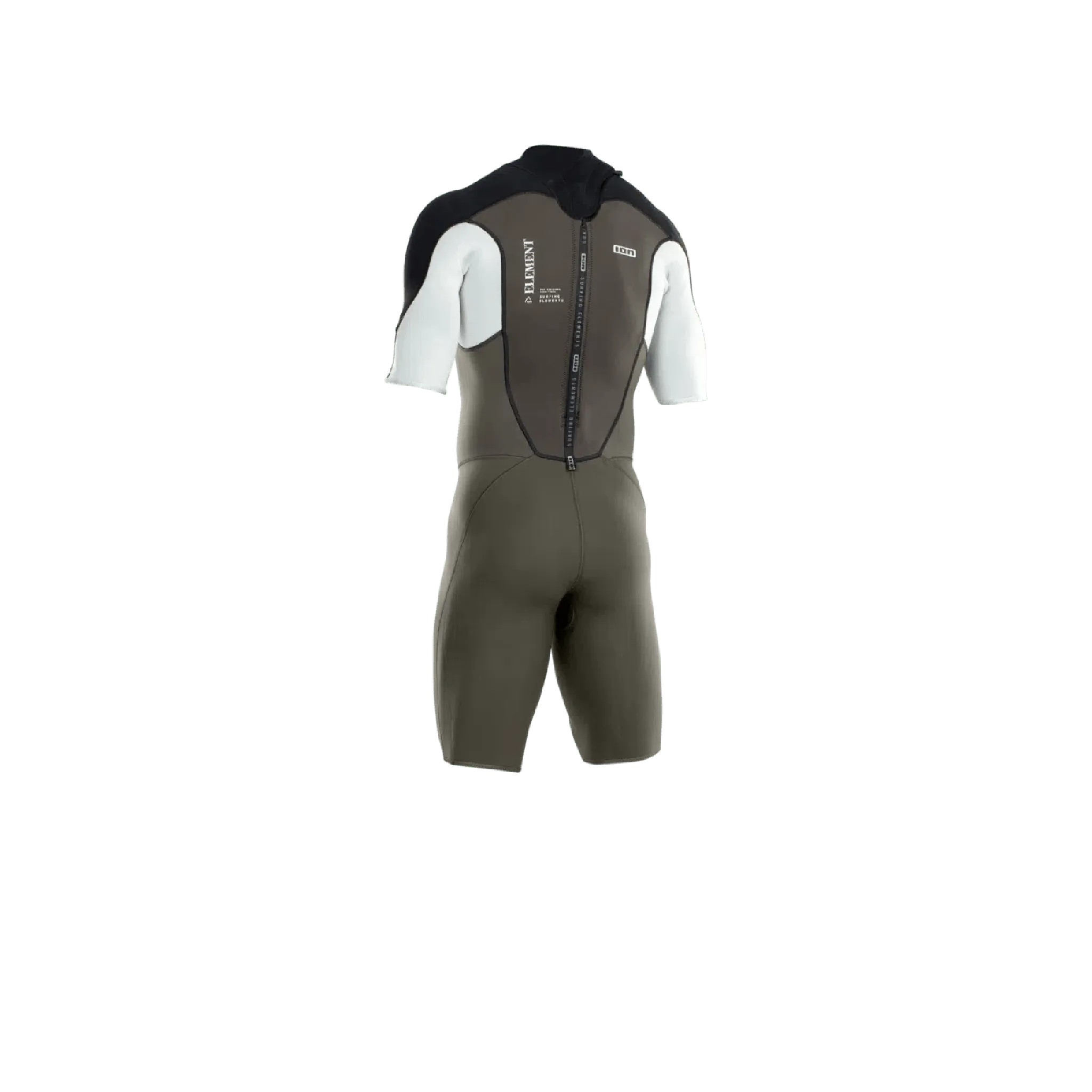 ION Men Wetsuit Element 2/2 Shorty Shortsleeve Back Zip 2022