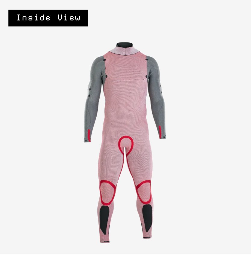 ION Men Wetsuit Seek Amp 5/4 Back Zip 2024