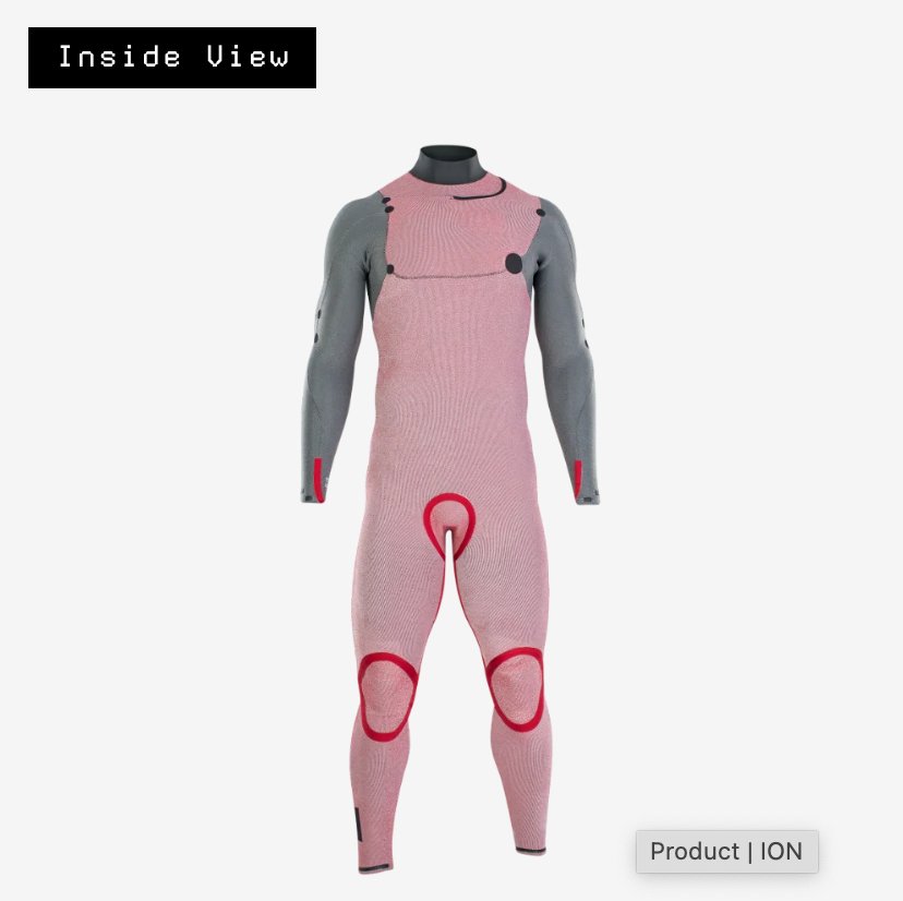 ION Men Wetsuit Seek Amp 5/4 Front Zip 2024