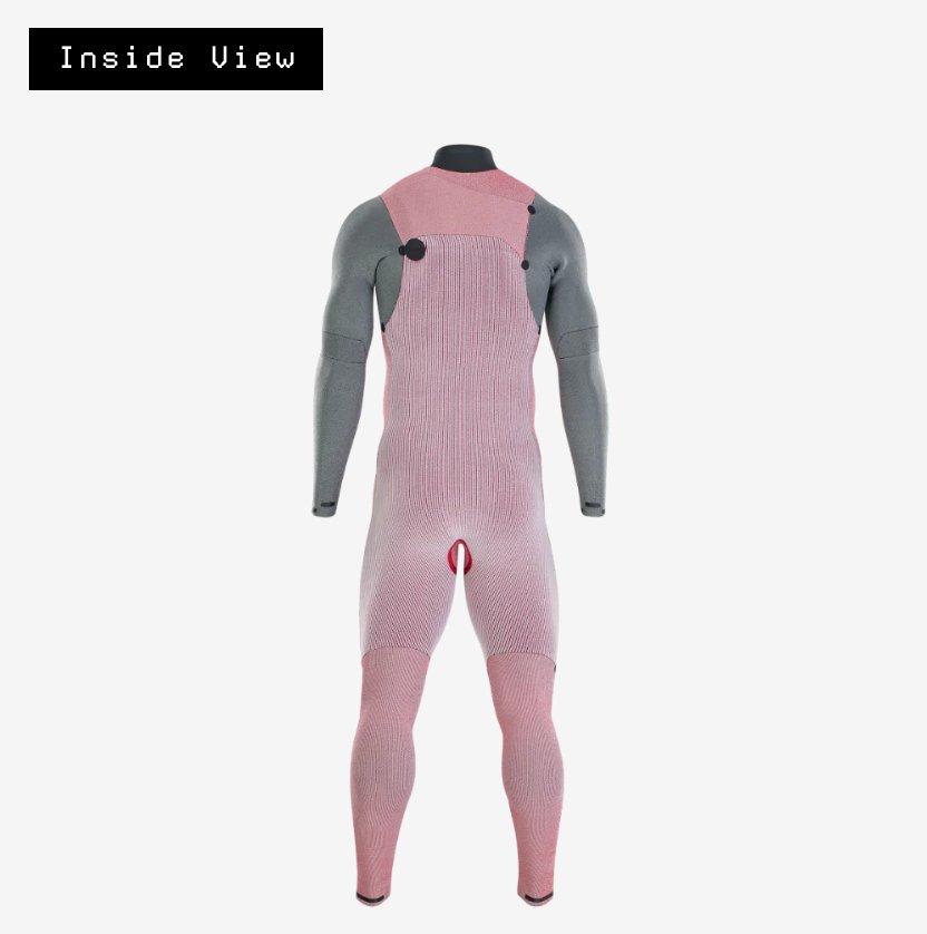 ION Men Wetsuit Seek Amp 5/4 Front Zip 2024