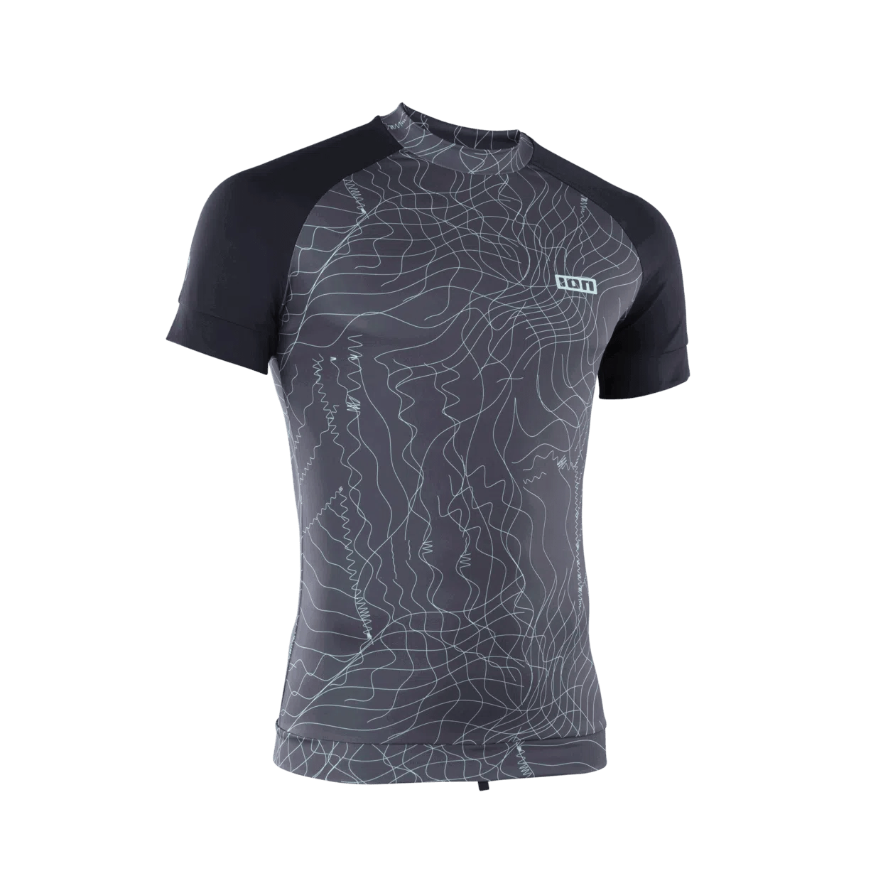 ION Rashguard Maze Short Sleeve men