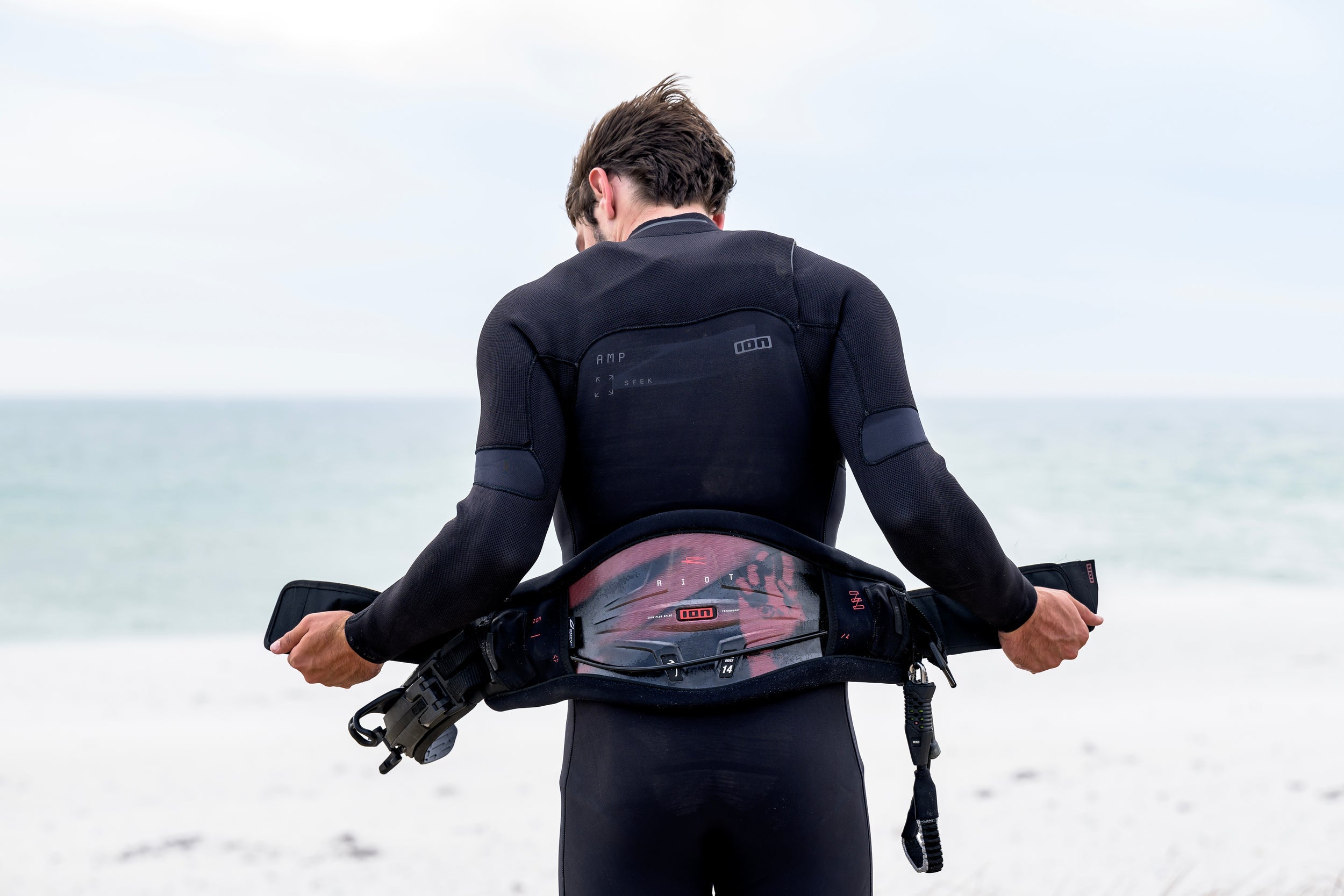 ION Riot Curve Kite Waist Hardshell Harness