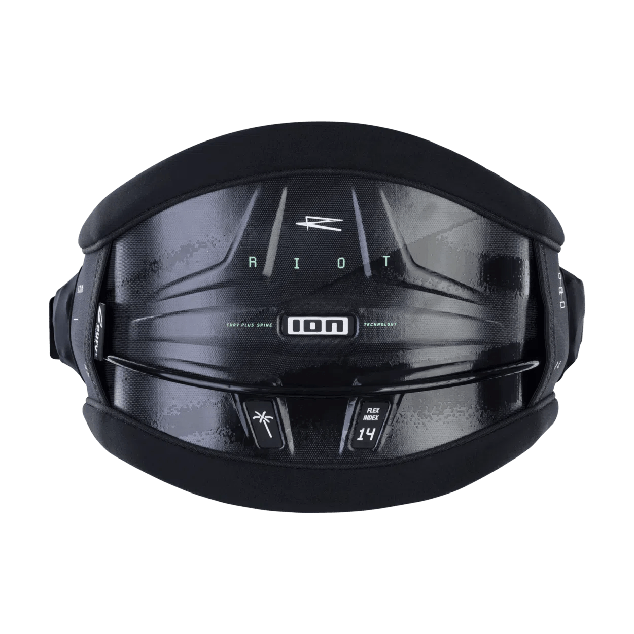 ION Riot Curve Kite Waist Hardshell Harness