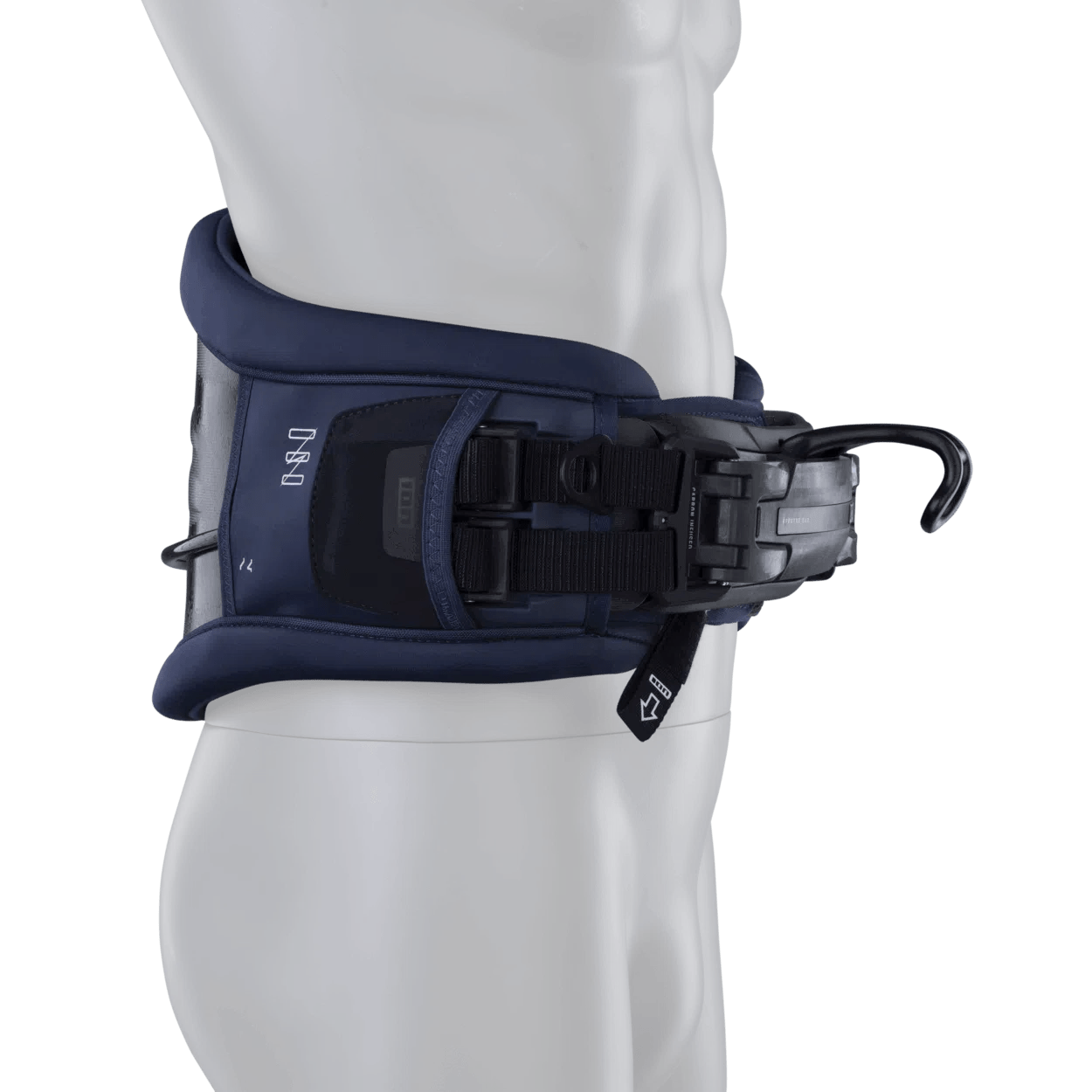 ION Riot Curve Kite Waist Hardshell Harness