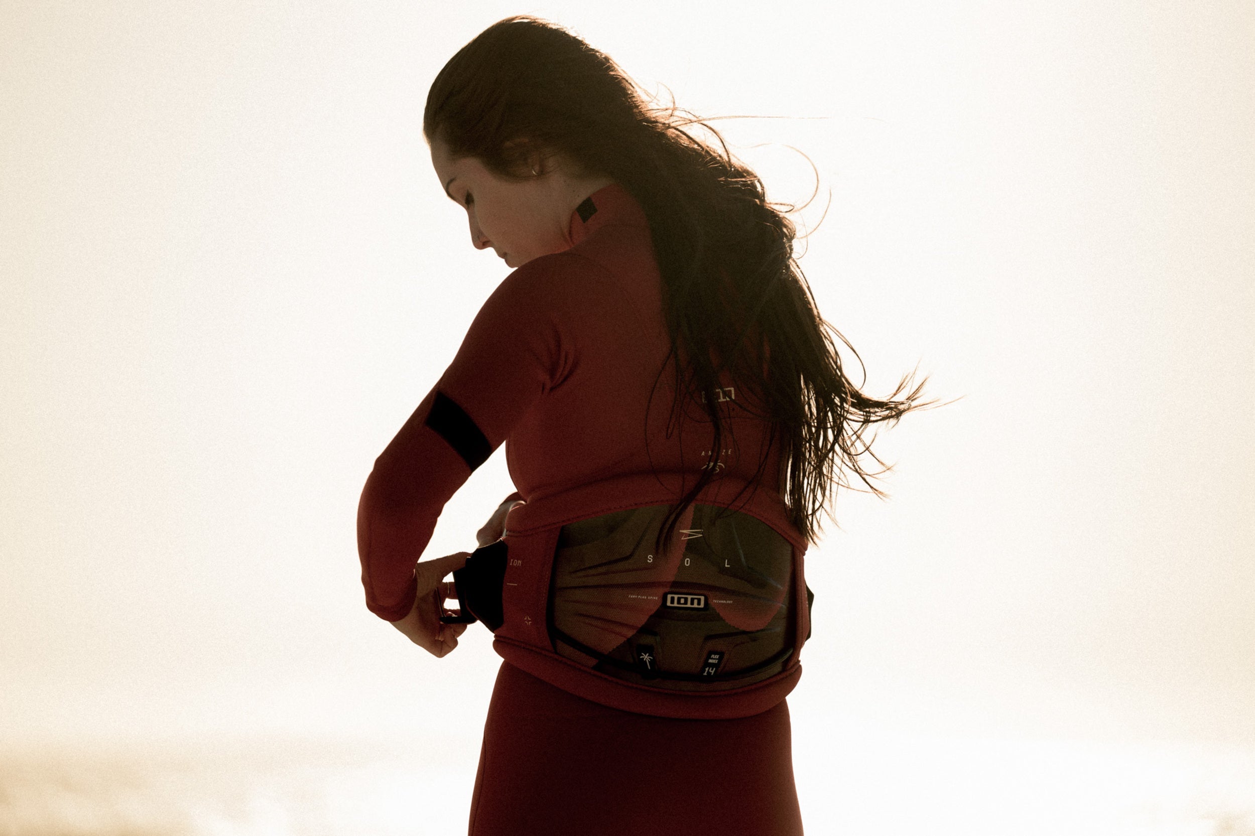 ION Sol Curve Women's Waist Kite Harness