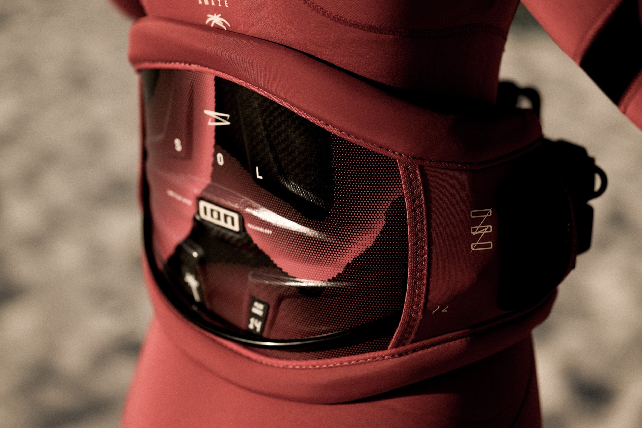 ION Sol Curve Women's Waist Kite Harness