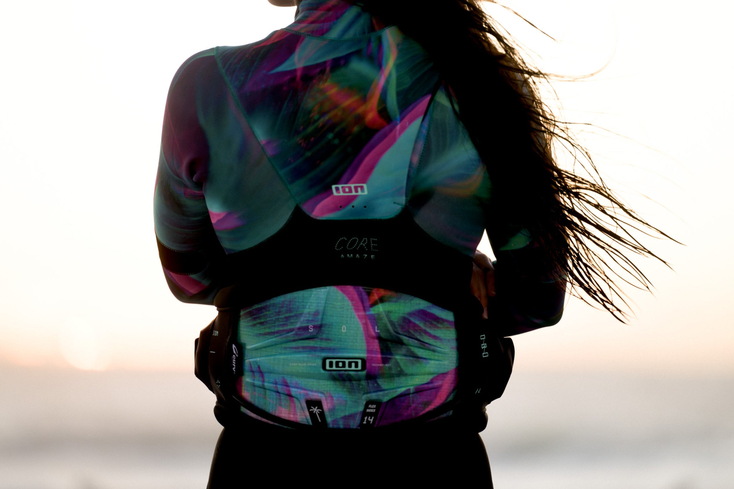 ION Sol Curve Women's Waist Kite Harness