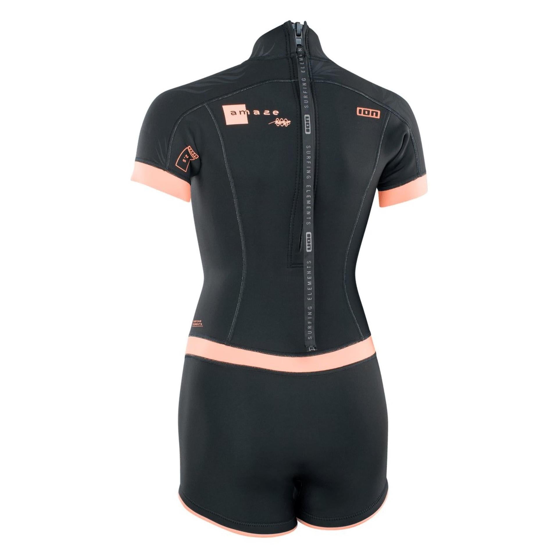 ION Women Wetsuit Amaze Shorty 2.5 Shortsleeve Back Zip 2023