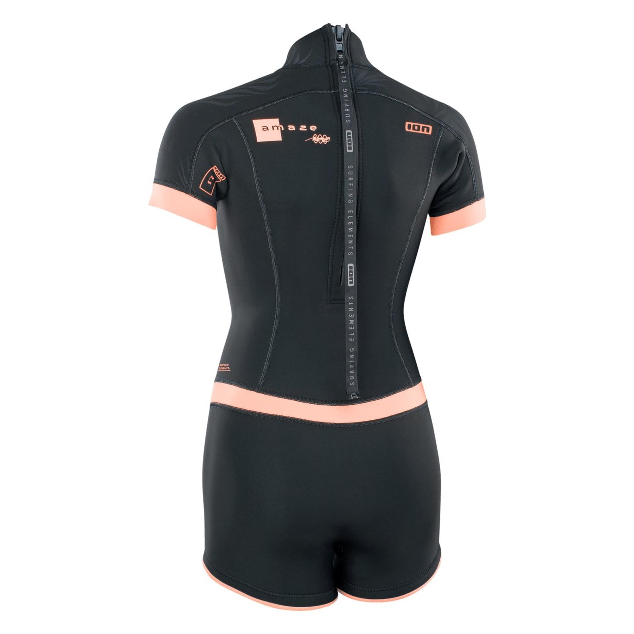 ION Women Wetsuit Amaze Shorty 2.5 Shortsleeve Back Zip 2023