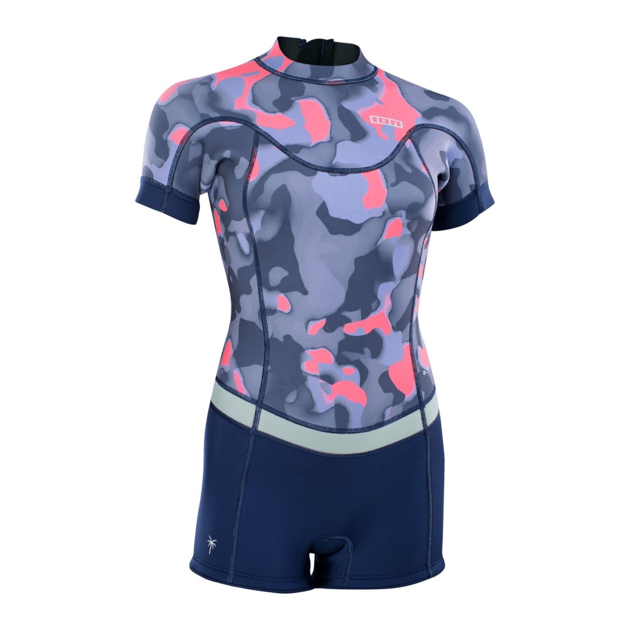 ION Women Wetsuit Amaze Shorty 2.5 Shortsleeve Back Zip 2023