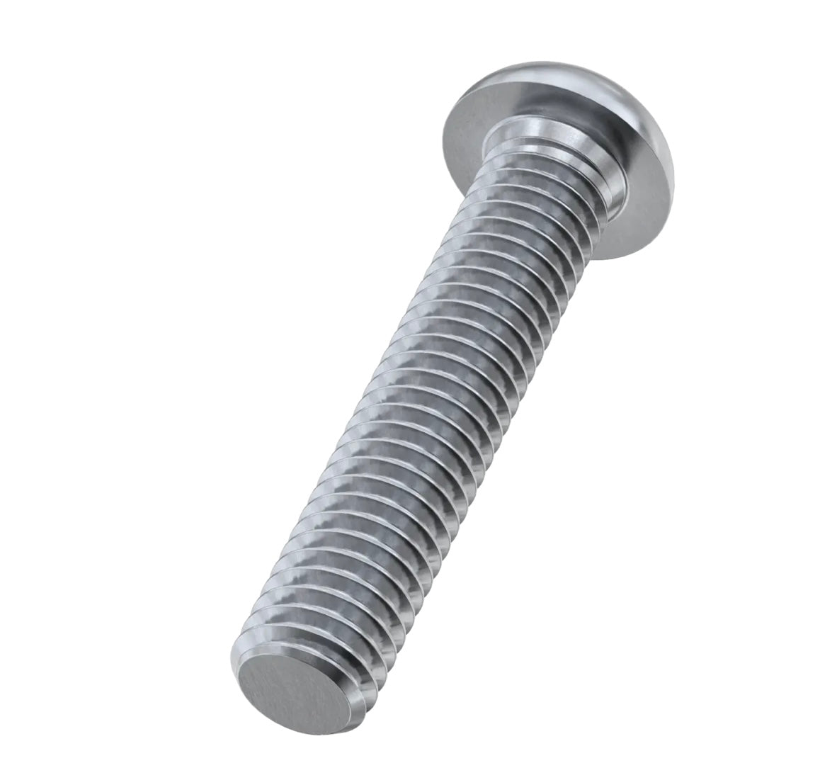 M4 x 10mm socket button screws (ISO 7380-1) - Marine Stainless Steel (A4)