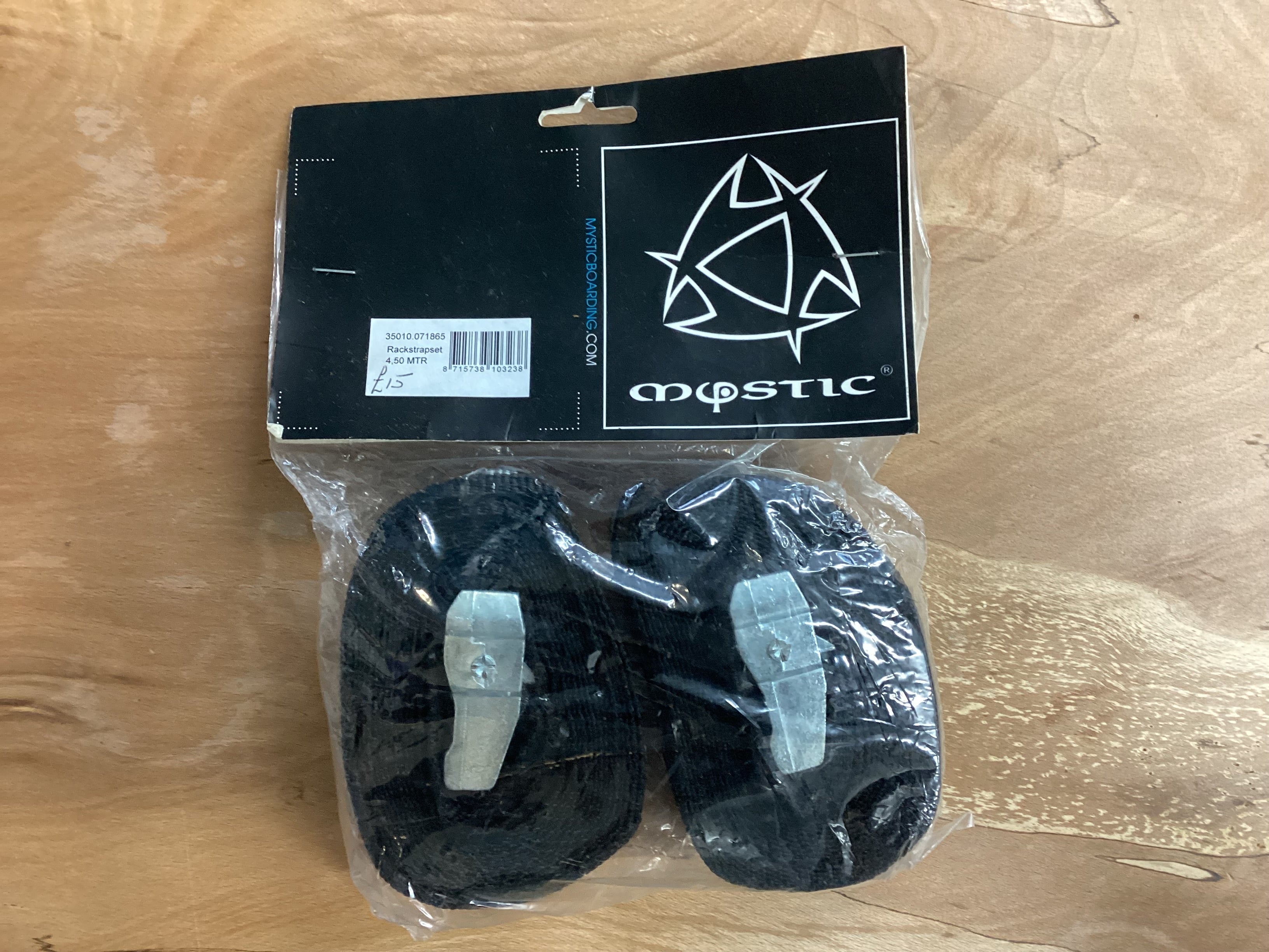 Mystic 4.5m Roof Straps