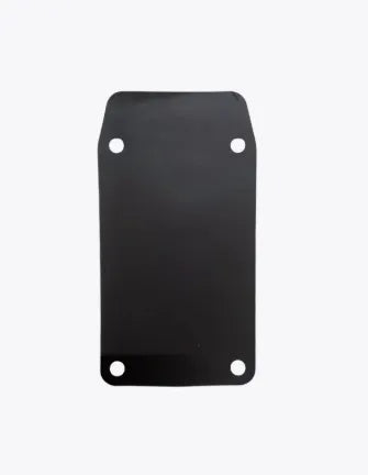 Black self-adhesive foam spare pad for Duotone Slim 2.0 DLAB/SLS foil masts with four mounting holes.
