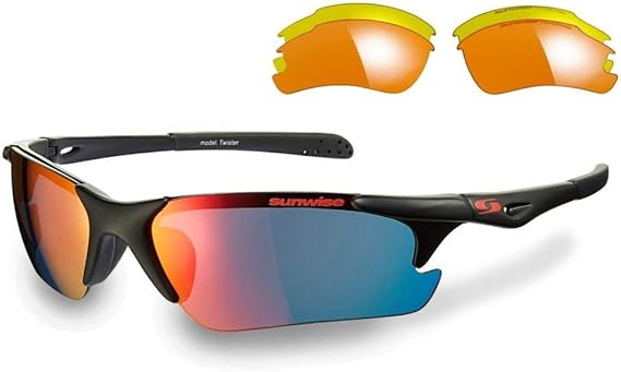 Sunwise Twister Sport Sunglasses with Interchangeable Lenses