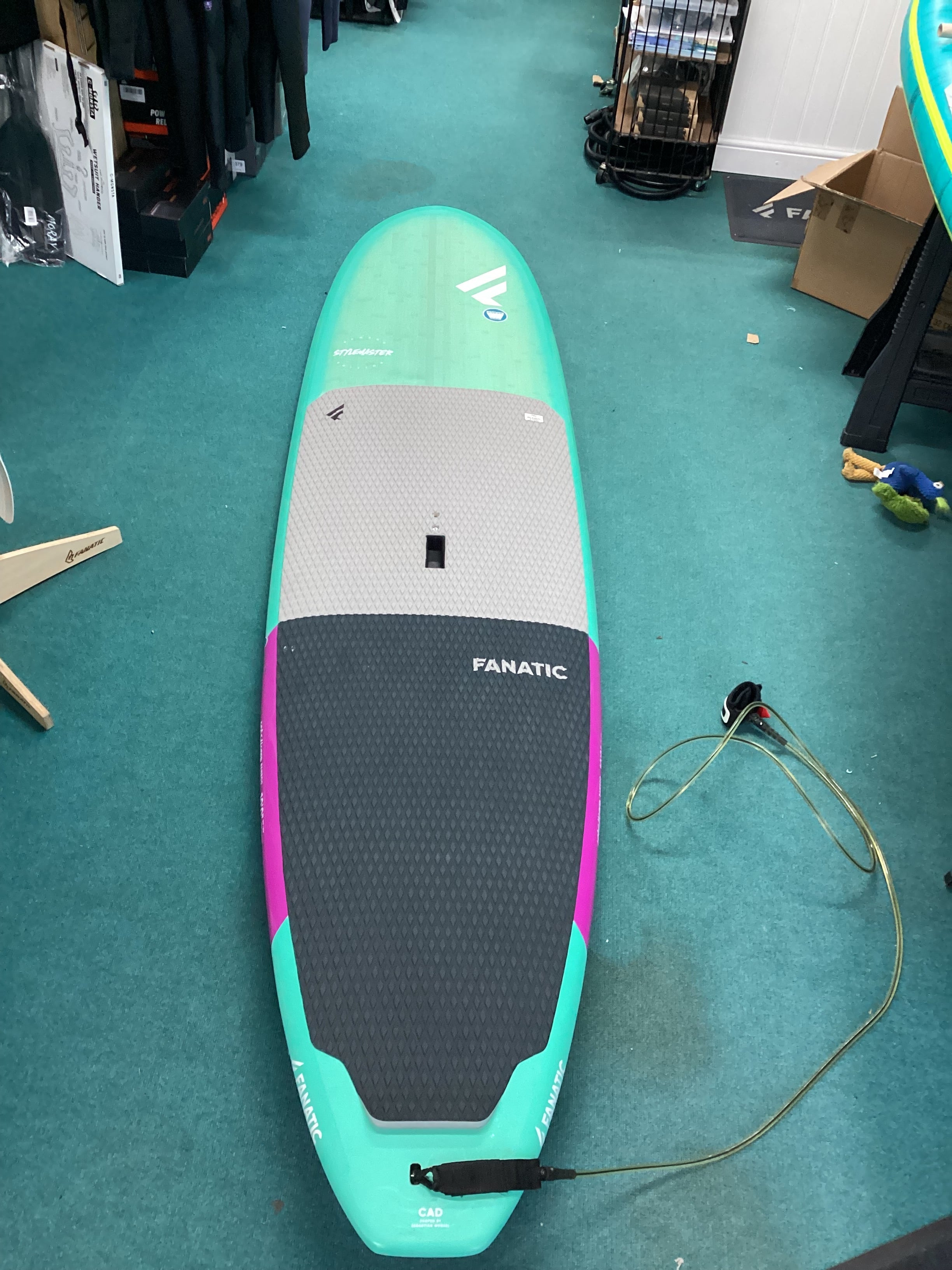 USED Fanatic Stylemaster Bamboo Edition 10’0”