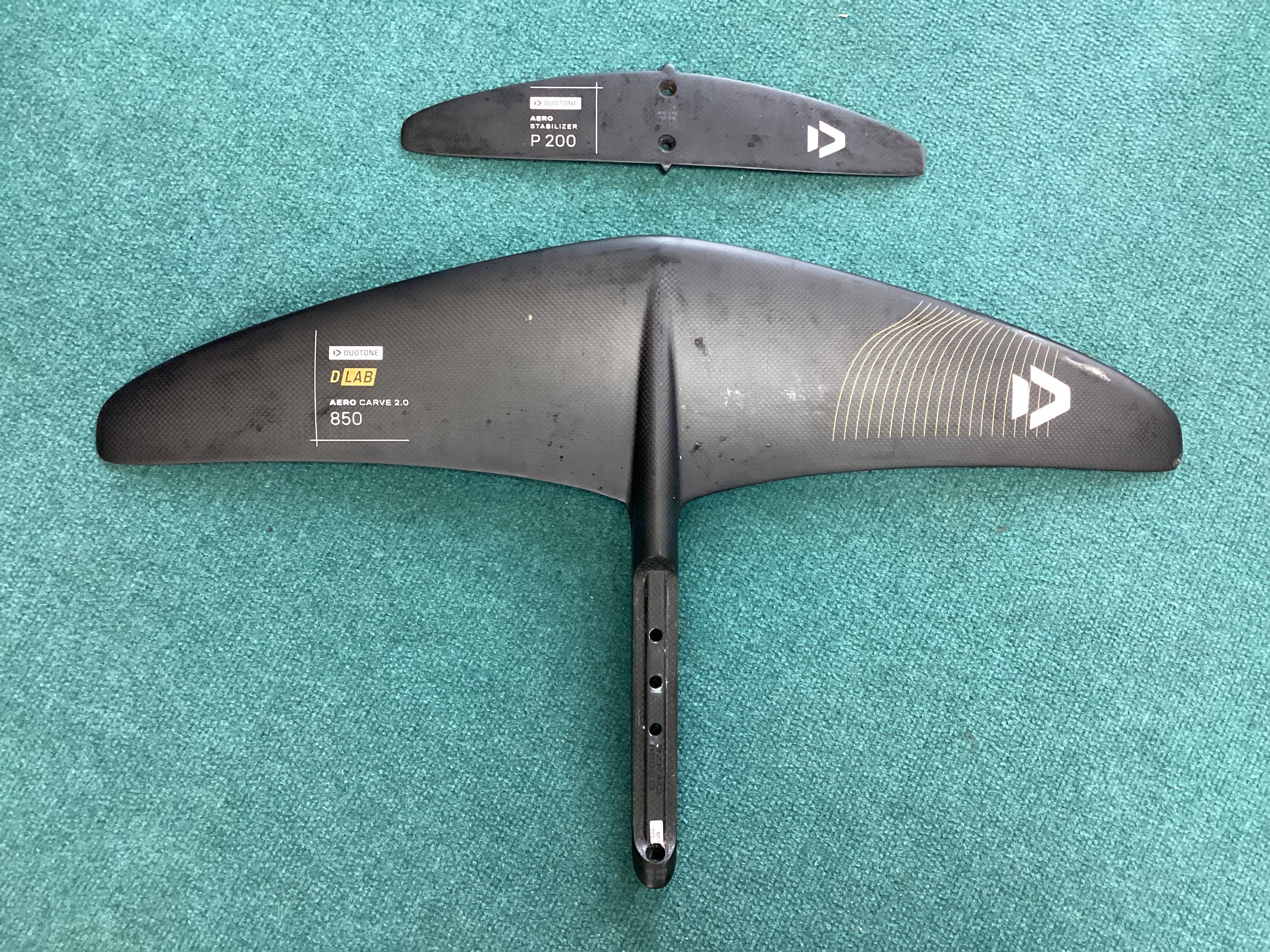 Used Duotone Aero Carve 2.0 D/lab 850/200 Wing Set