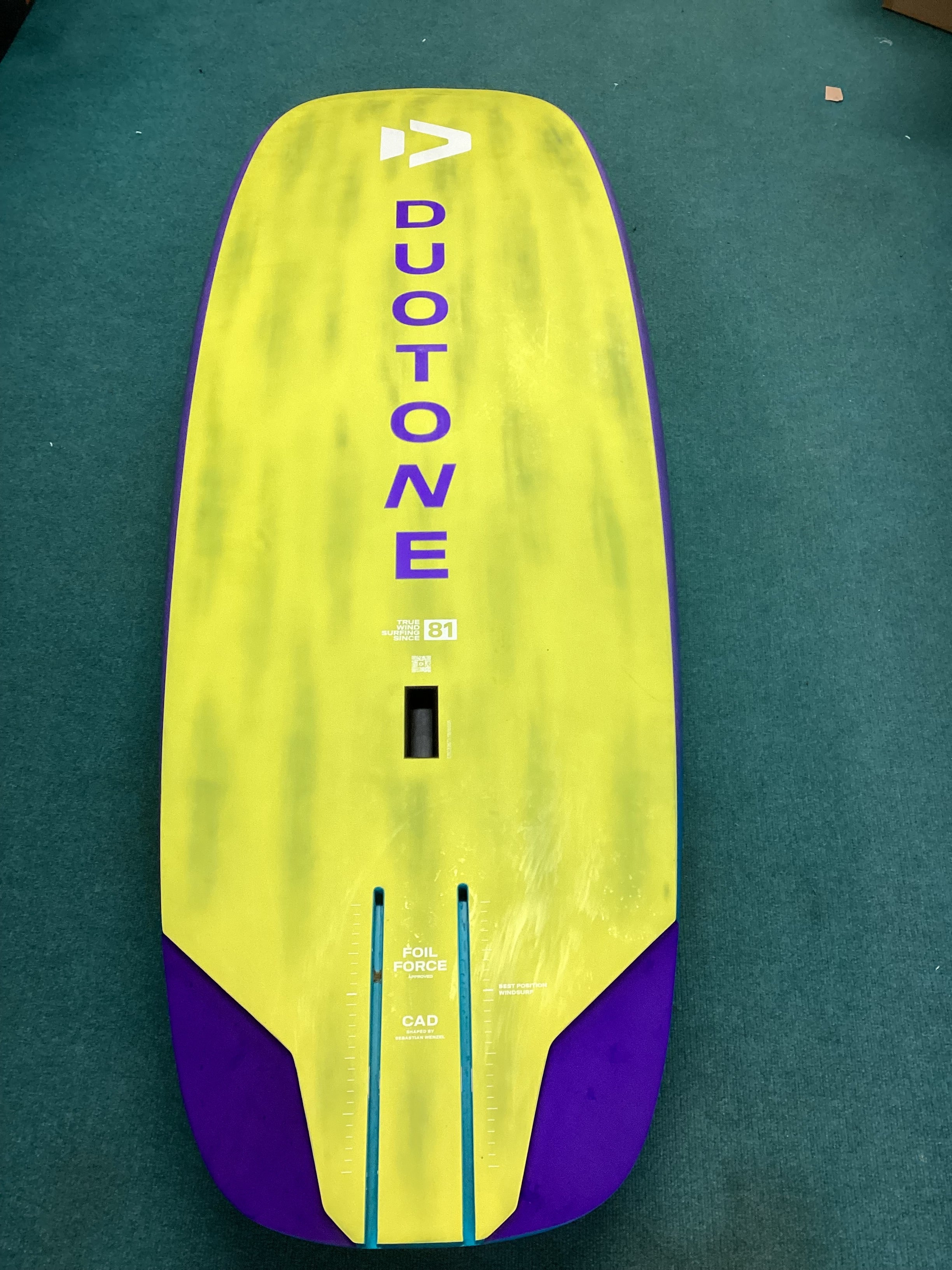 Used Duotone Stingray SLS 116 Windsurfing Foil Board