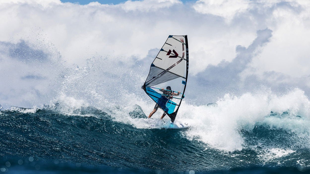 Used Duotone Super_Hero D/LAB 2025 5.0m Windsurfing Sail