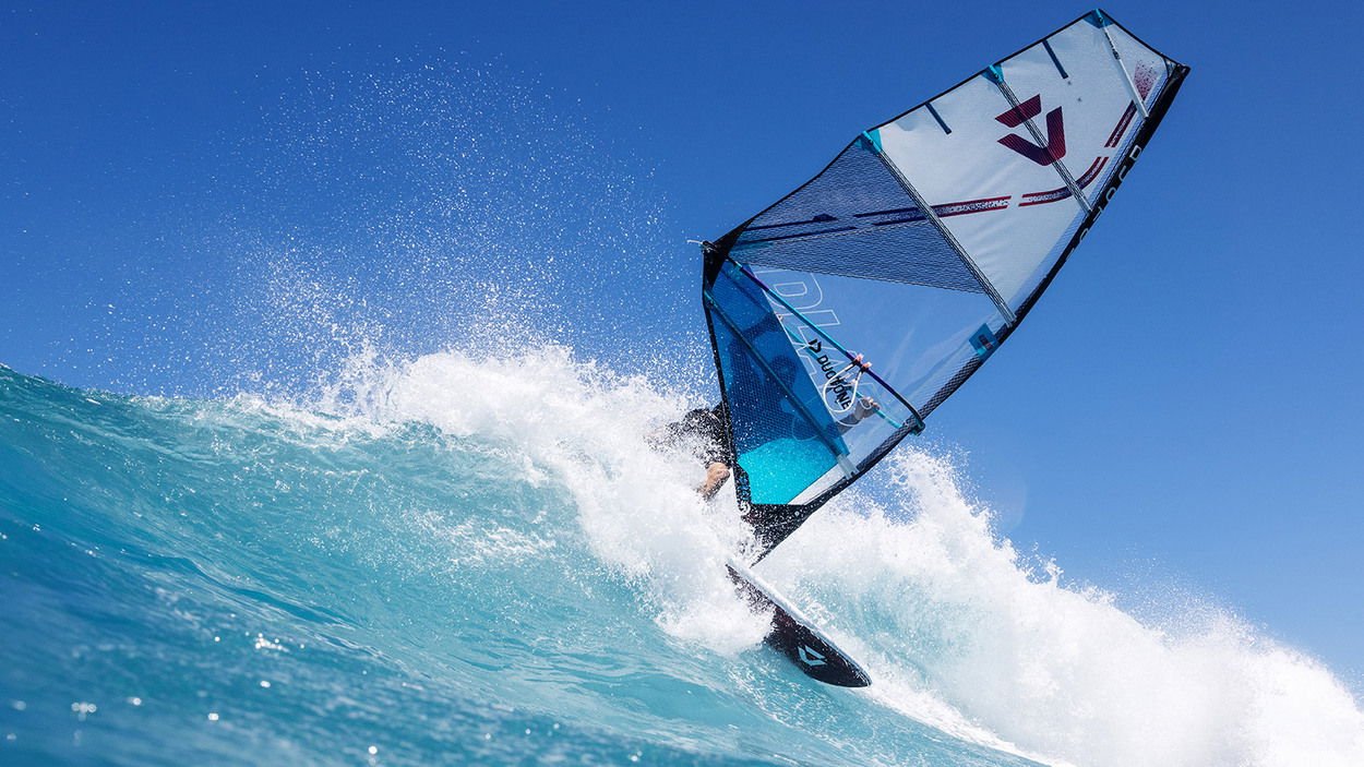 Used Duotone Super_Hero D/LAB 2025 5.0m Windsurfing Sail