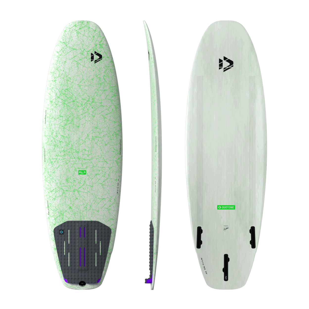 Duotone Whip SLS 2027 - High Performance Small Wave & Strapless Freestyle Surfboard
