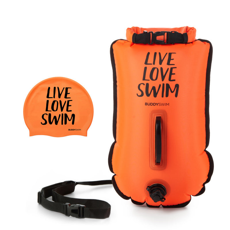 Buddyswim Dry Bag Buoy - Orange