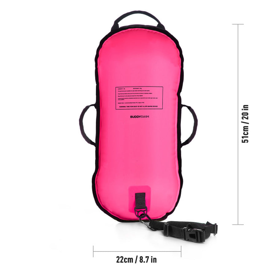 Buddyswim Ultralight Swim Buoy - Pink