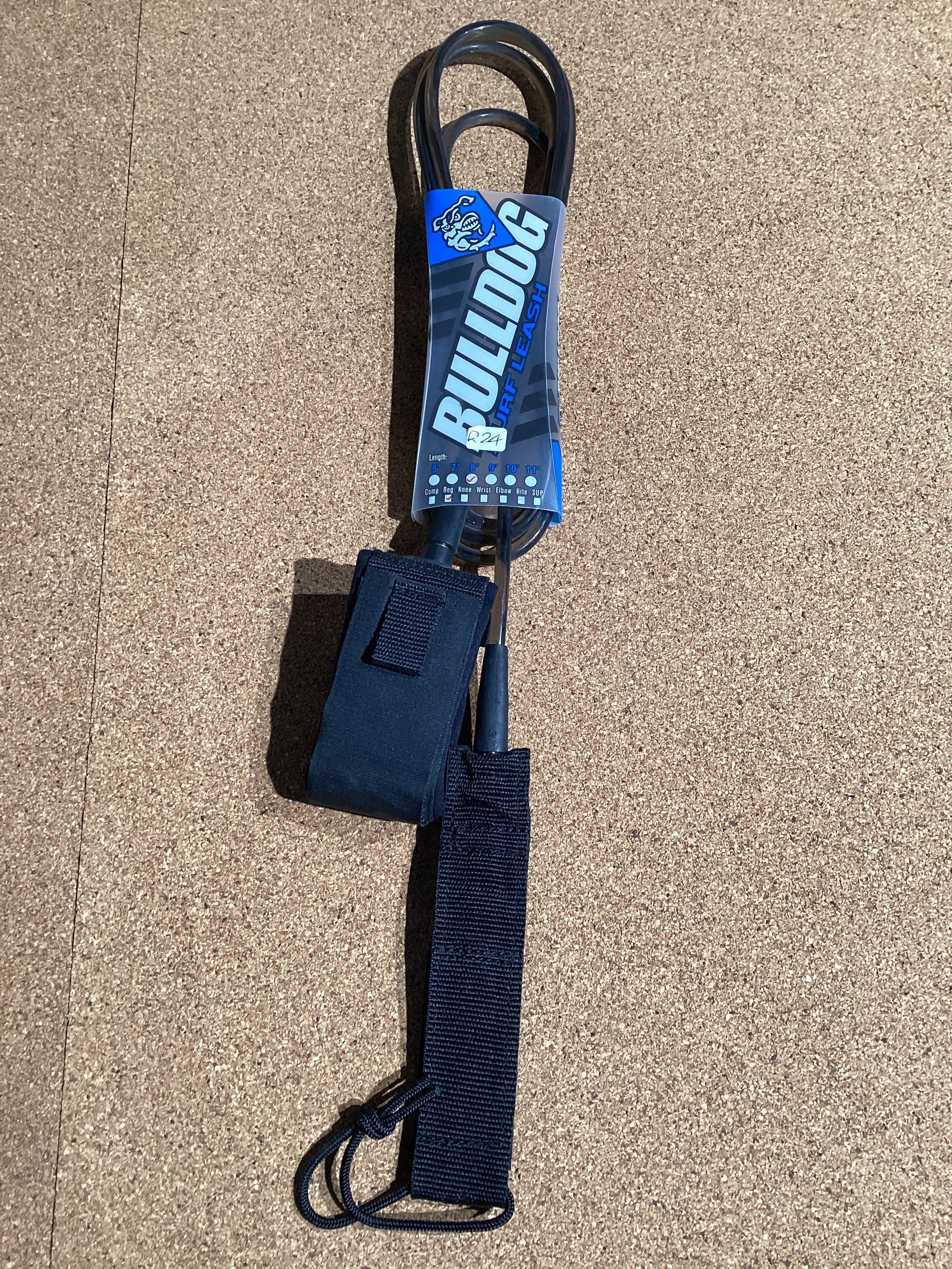 Bulldog 8ft Surf Leash - Worthing Watersports - 18652441097055 - Bulldog