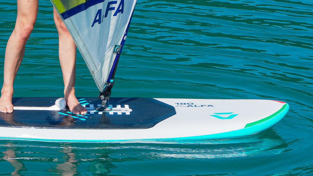 Duotone Alfa HD School Windsurf Board 2026 (incl. Fin) - Worthing Watersports - 9010583316451 - Boards - Duotone Windsurfing