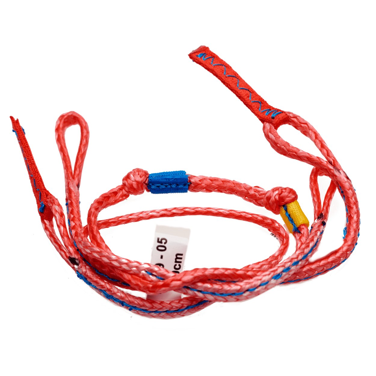Duotone Back Pigtail with back V left (red) Rebel 2019-2020 - Worthing Watersports - 9008415850228 - Spareparts - Duotone Kiteboarding