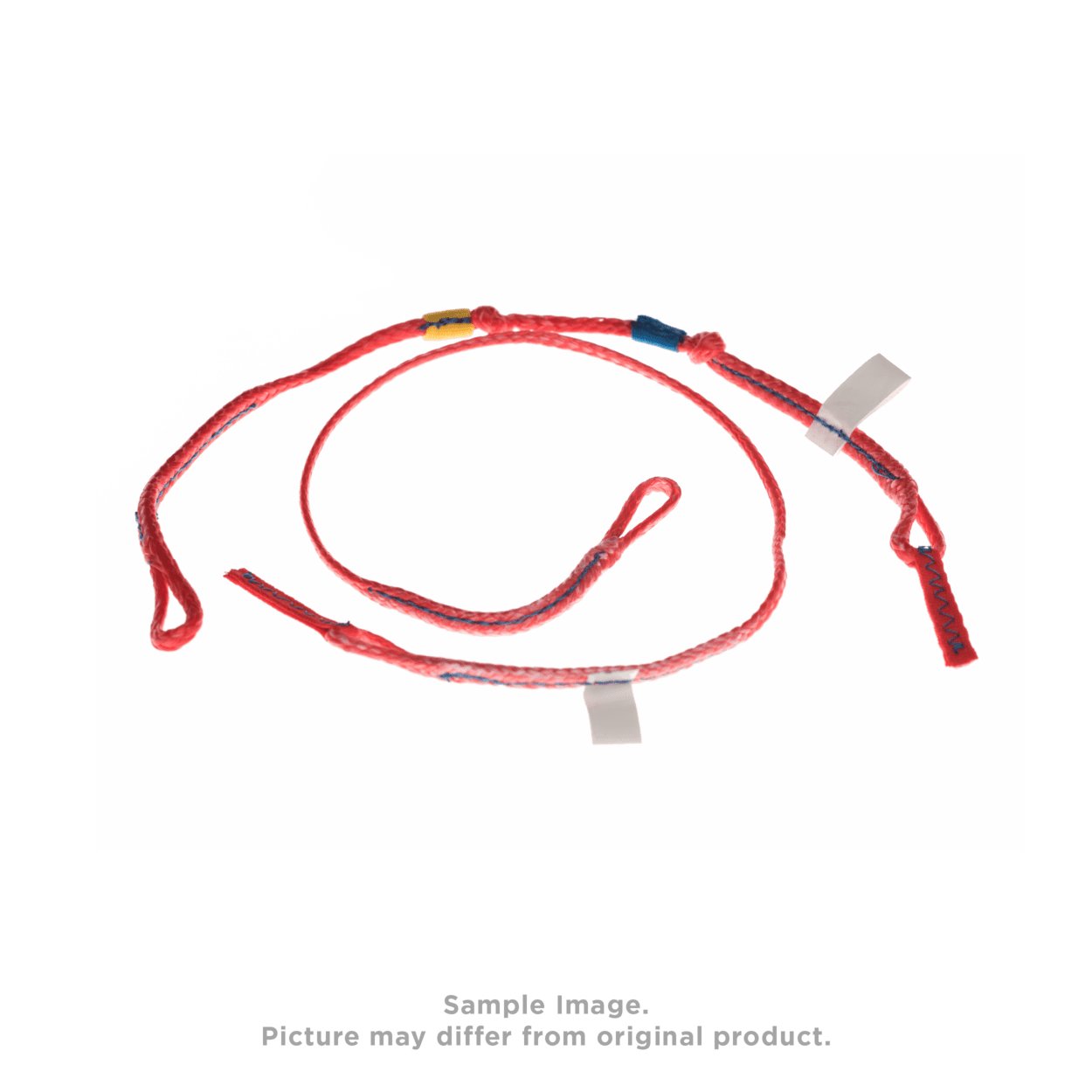 Duotone Back Pigtail with back V Rebel left red 2021 - Worthing Watersports - 9010583000794 - Spareparts - Duotone Kiteboarding