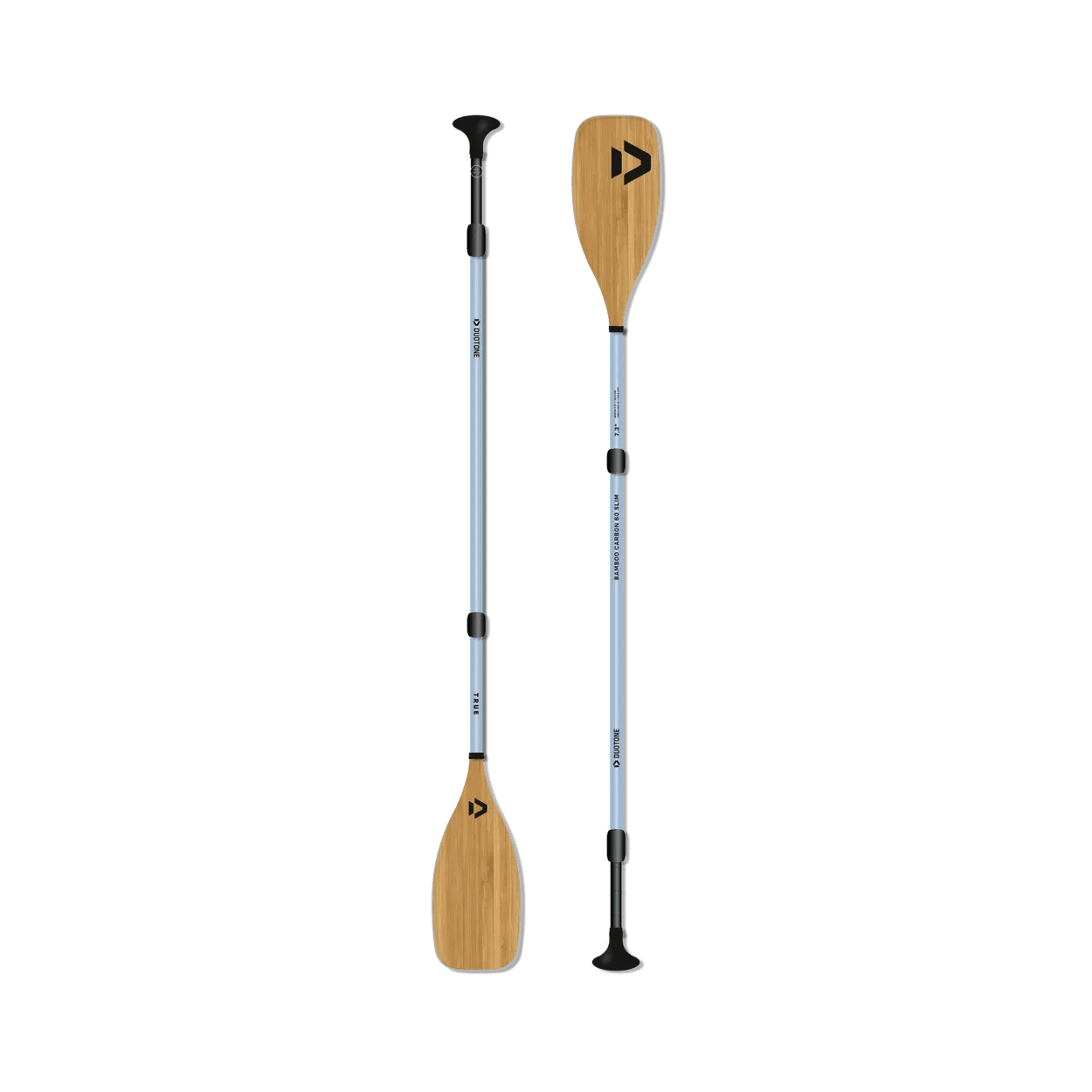 Duotone Bamboo Carbon 60 Slim Adj. 3 - Piece Paddle - Worthing Watersports - 9010583308418 - Paddles - Duotone SUP