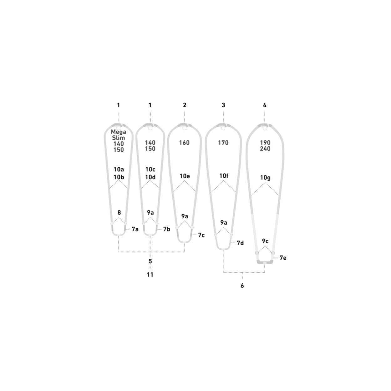 Duotone Double Pin.Lock (2pcs) (SS22) 2024 - Worthing Watersports - 9010583108292 - Spareparts - Duotone Windsurfing