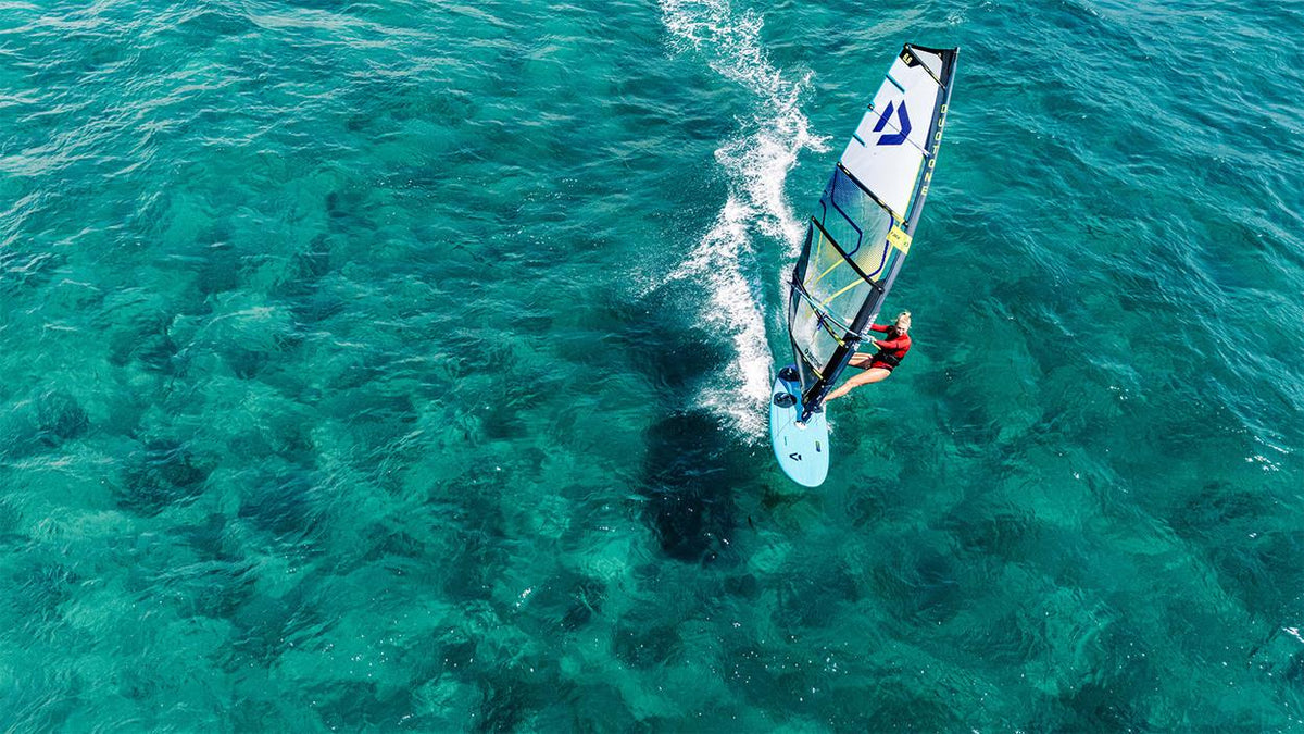 Duotone Eagle SLS 2026 - Single fin - Lightweight Freeride Progression Windsurfing Board - Worthing Watersports - 9010583291512 - Boards - Duotone Windsurfing