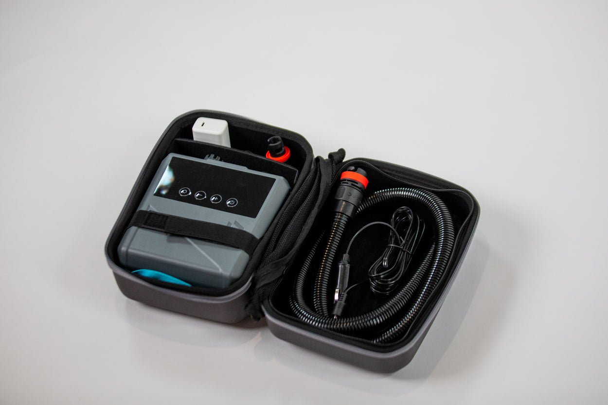 Duotone Electric Lazepump - Kite, Wing and SUP Air Pump - Worthing Watersports - 9010583279695 - Pumps - Duotone Kiteboarding