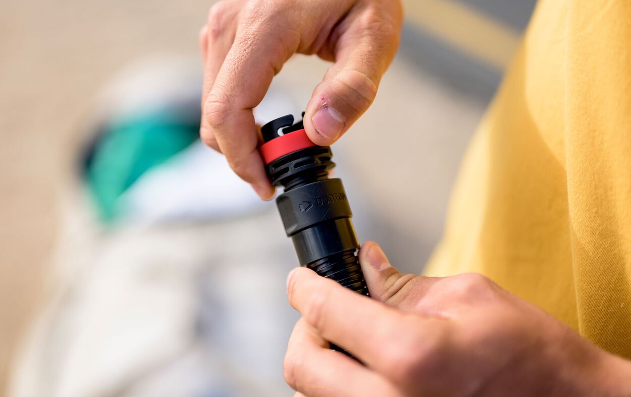 Duotone Electric Lazepump - Kite, Wing and SUP Air Pump - Worthing Watersports - 9010583279695 - Pumps - Duotone Kiteboarding