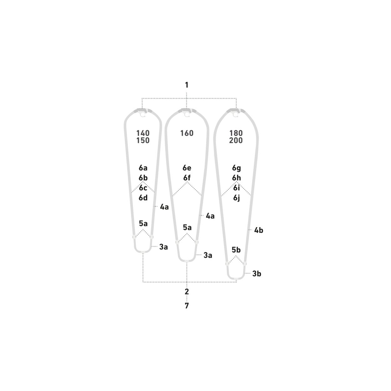 Duotone EVA grip Silver (2pcs) (SS22) 2024 - Worthing Watersports - 9010583108506 - Spareparts - Duotone Windsurfing