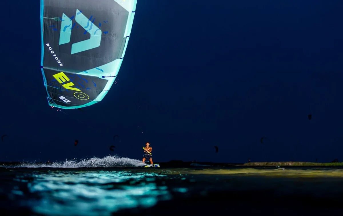 Duotone Evo Kite & Select Concept Blue Board Full Kitesurfing Package Set 2024 - Worthing Watersports - Kites - Duotone Kiteboarding