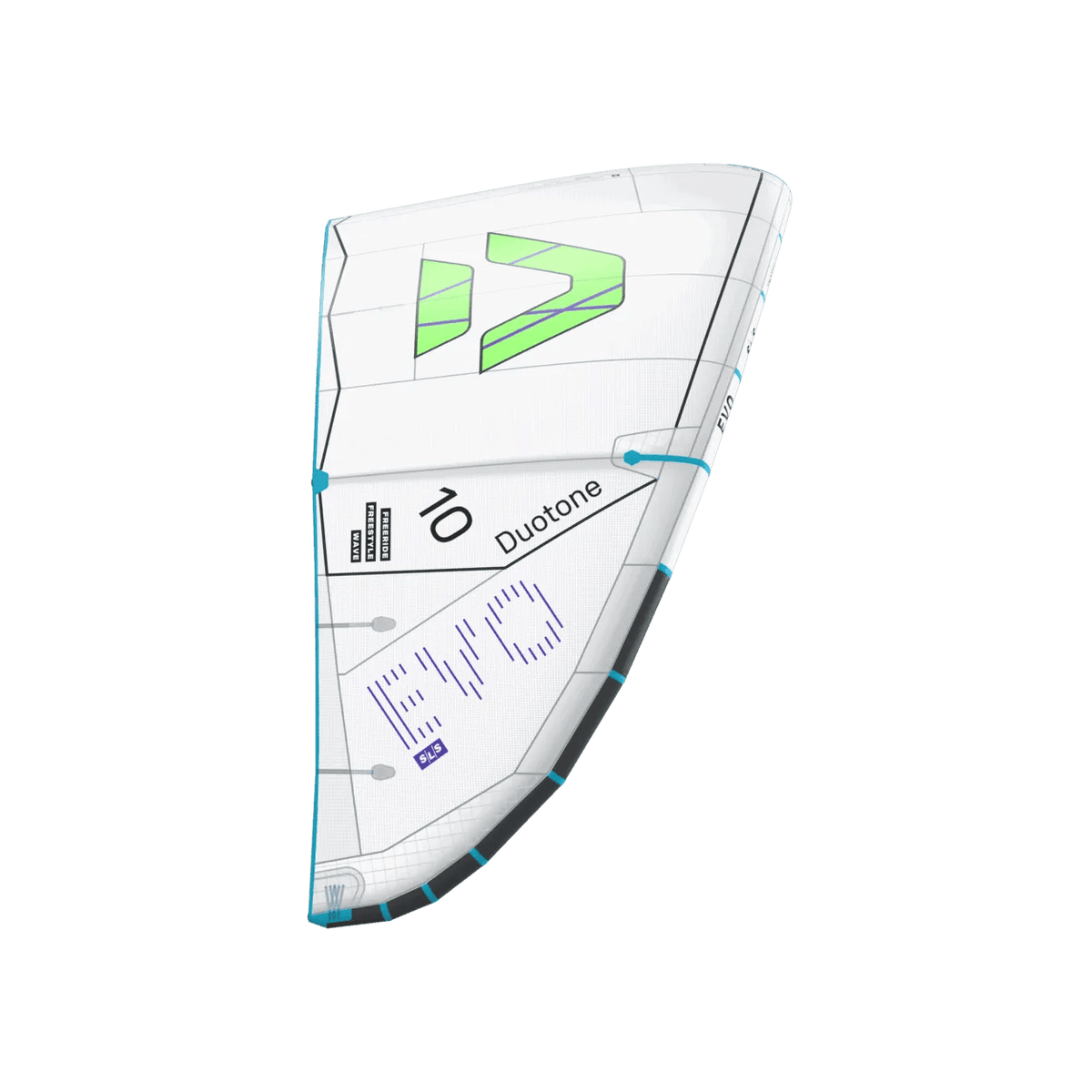 Duotone Evo SLS Concept Blue 2027 - High Performance Allround Freeride Kite - Worthing Watersports - 9010583340159 - Kites - Duotone Kiteboarding