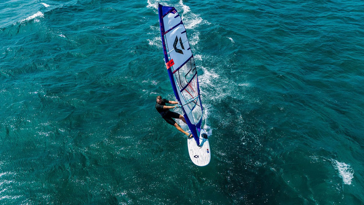 Duotone Falcon_Fin SLS 2026 - Freerace - Slalom Windsurfing Board (no fin) - Worthing Watersports - 9010583291314 - Boards - Duotone Windsurfing