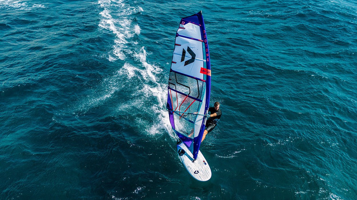 Duotone Falcon_Fin SLS 2026 - Freerace - Slalom Windsurfing Board (no fin) - Worthing Watersports - 9010583291314 - Boards - Duotone Windsurfing