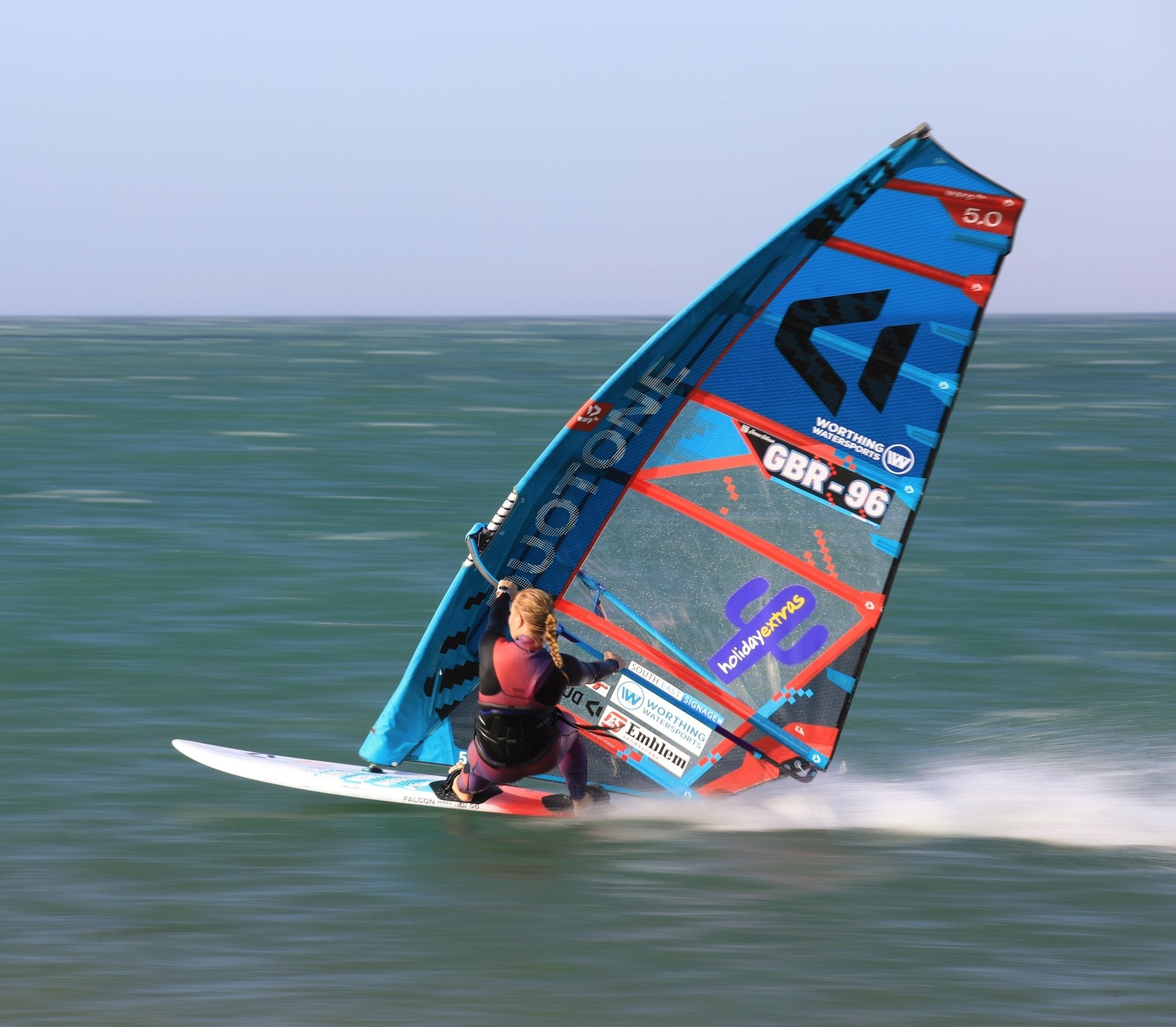 Duotone Falcon_Speed D/LAB 2025 - Worthing Watersports - 9010583240732 - Boards - Duotone Windsurfing