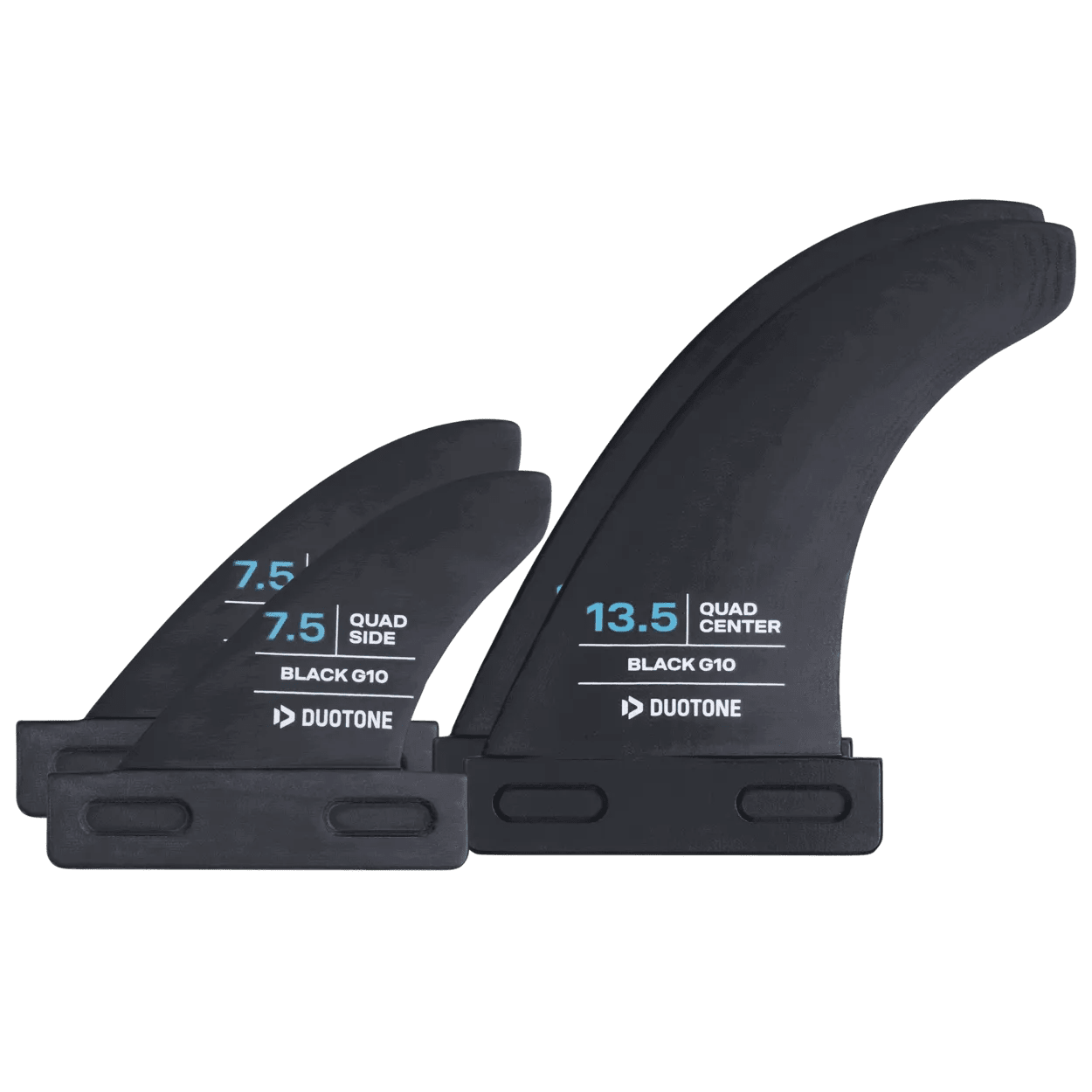 Duotone Fin Set Quad (Slot|Slot) (4pcs) - Worthing Watersports - 9010583290027 - Fins - Duotone Windsurfing