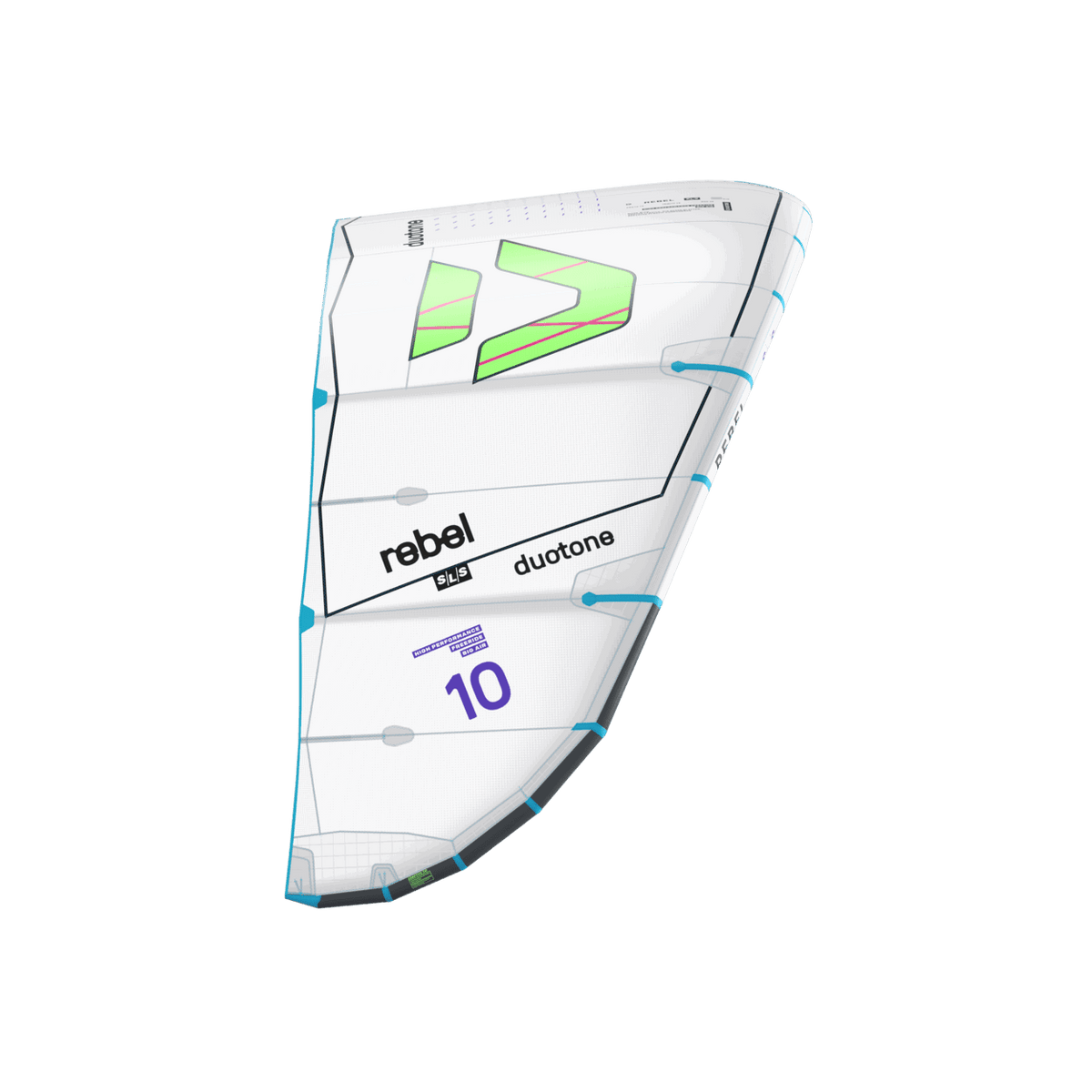 Duotone Rebel SLS Concept Blue 2027 - High Performance Big Air Kite - Worthing Watersports - 9010583331102 - Kites - Duotone Kiteboarding
