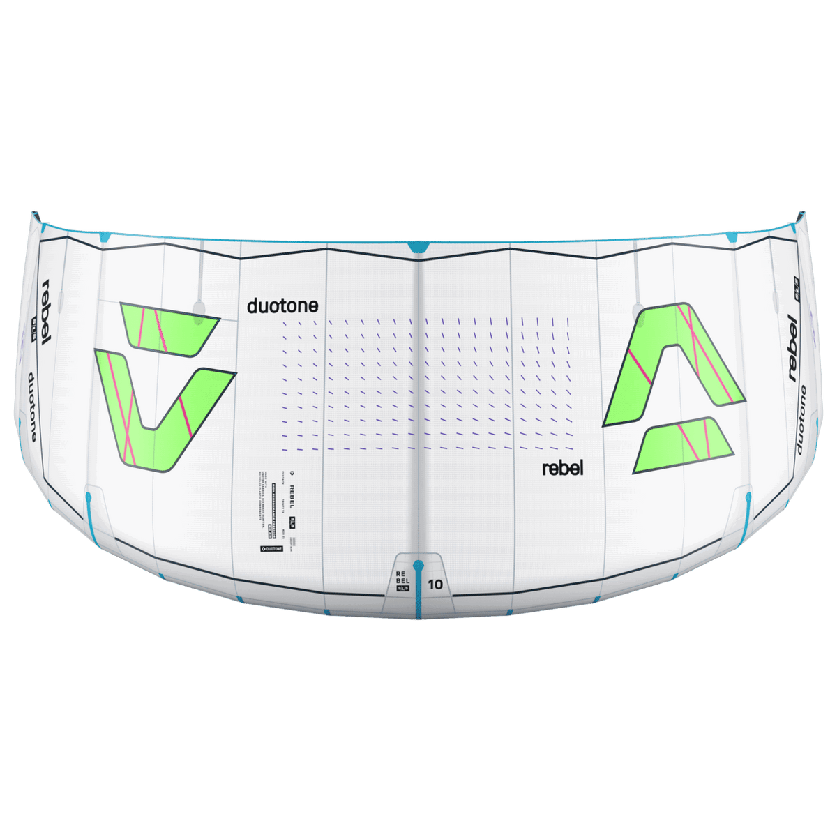 Duotone Rebel SLS Concept Blue 2027 - High Performance Big Air Kite - Worthing Watersports - 9010583331102 - Kites - Duotone Kiteboarding