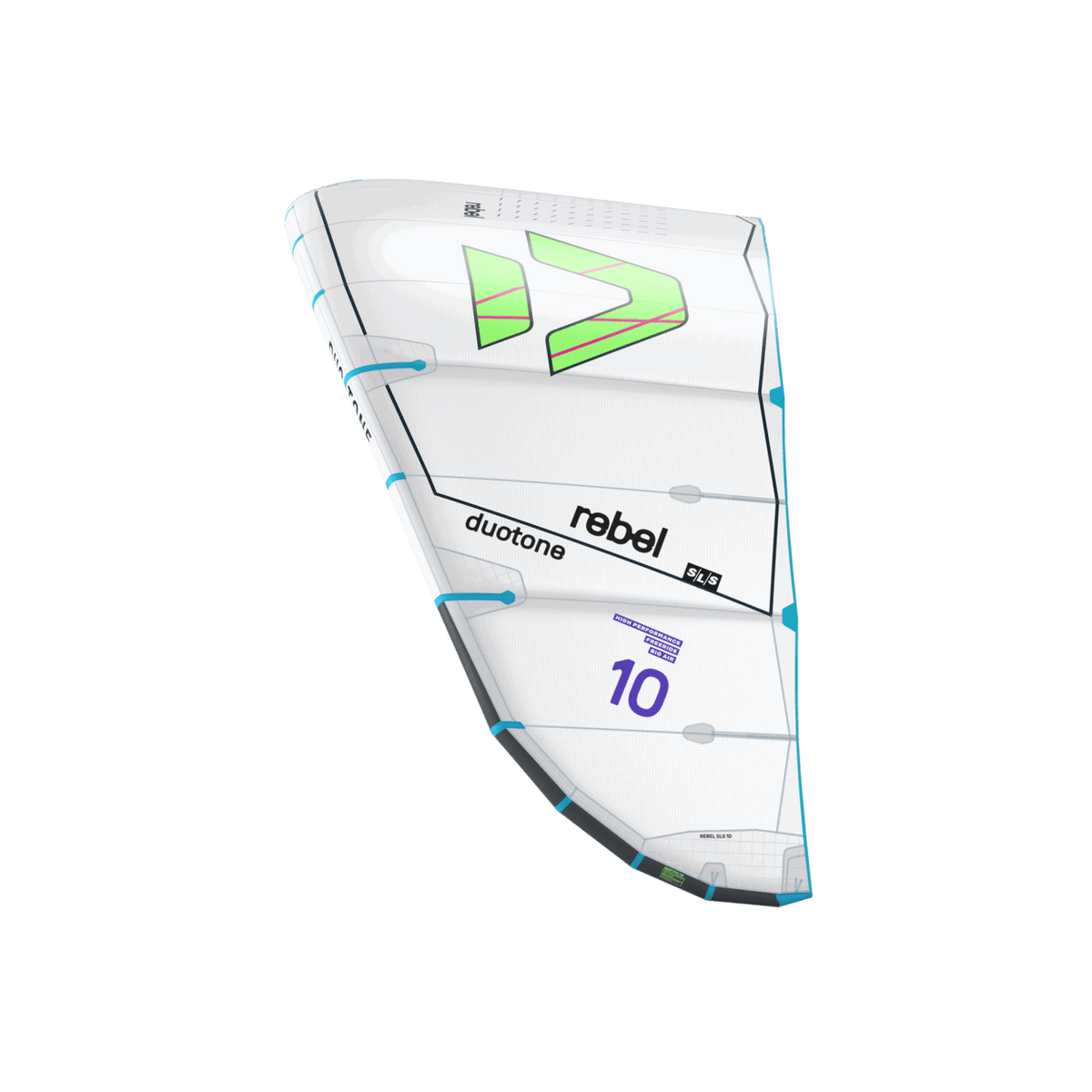 Duotone Rebel SLS Concept Blue 2027 - High Performance Big Air Kite - Worthing Watersports - 9010583331102 - Kites - Duotone Kiteboarding