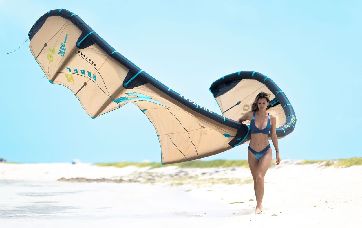 Duotone Rebel SLS Concept Blue - Big Air Kite - Worthing Watersports - 9010583286600 - Kites - Duotone Kiteboarding